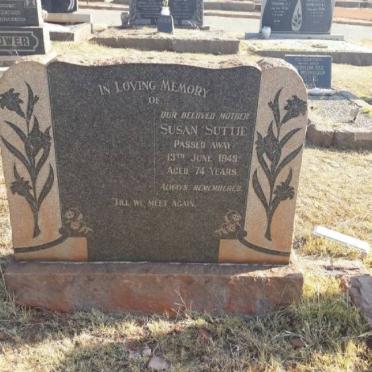 SUTTIE Susan -1949