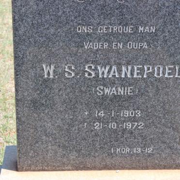 SWANEPOEL W.S. 1903-1972