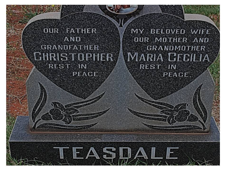 TEASDALE Christopher &amp; Maria Cecilia