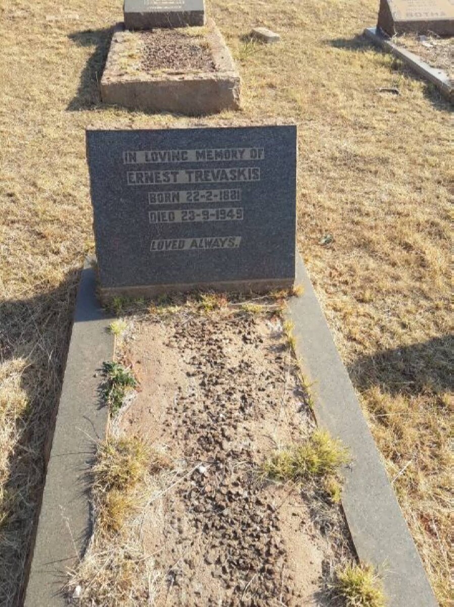 TREVASKIS Ernest 1881-1949
