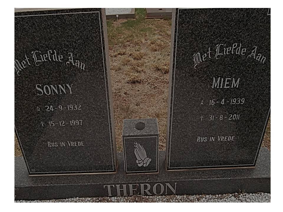 THERON Sonny 1932-1997 &amp; Miem 1939-2011