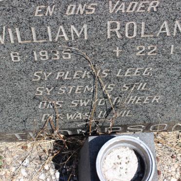 THOMPSON William Roland 1935-1972