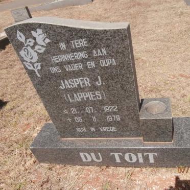 TOIT Jasper J., du 1922-1979