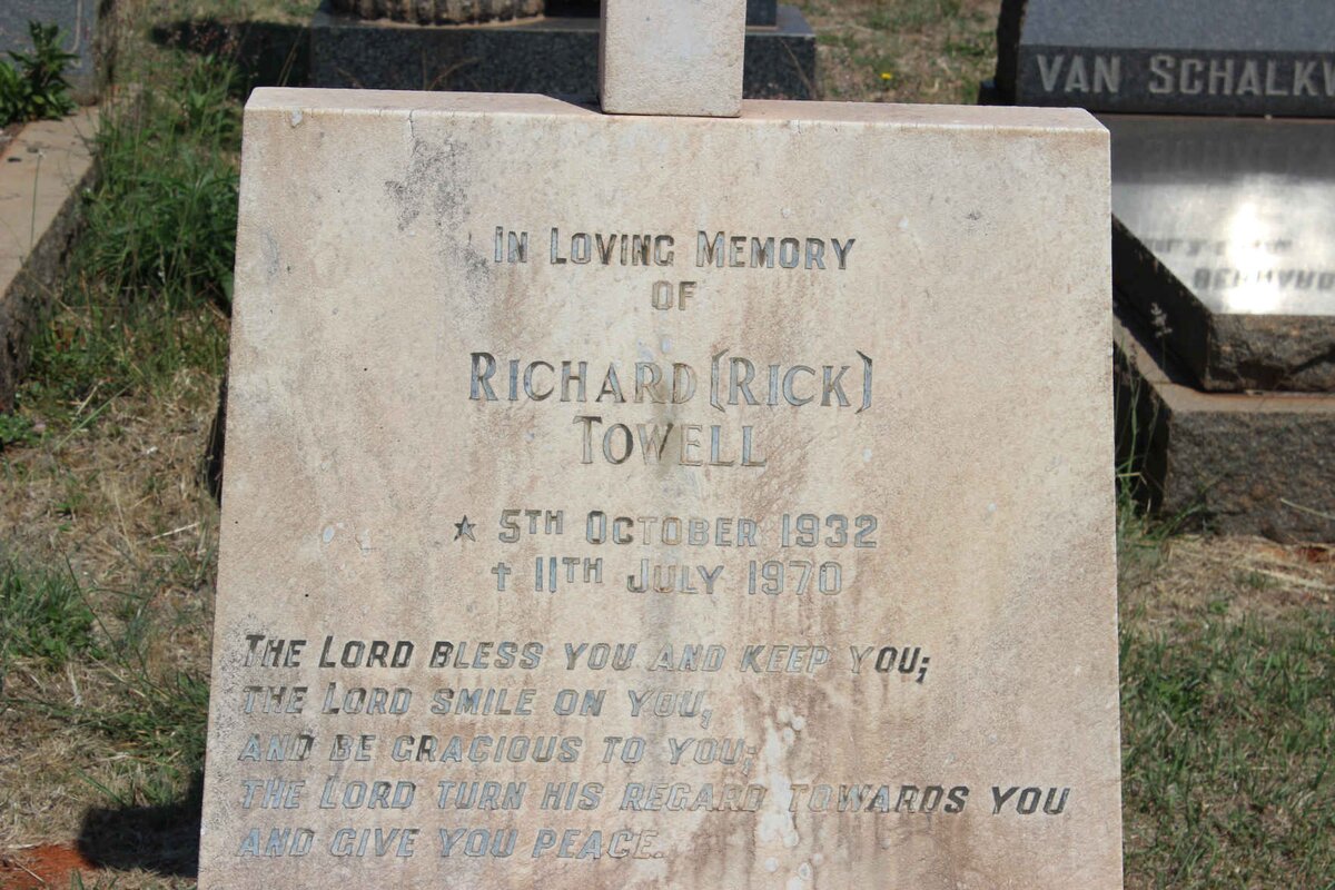 TOWELL Richard 1932-1970