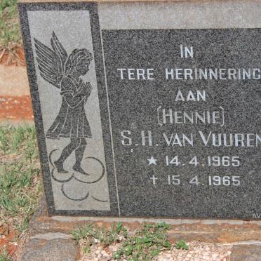 VUUREN S.H., van 1965-1965