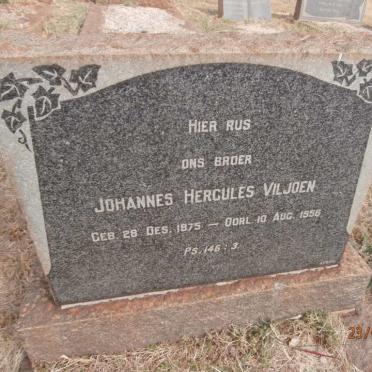 VILJOEN Johannes Hercules 1875-1956
