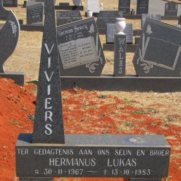 VIVIERS Hermanus Lukas 1967-1983