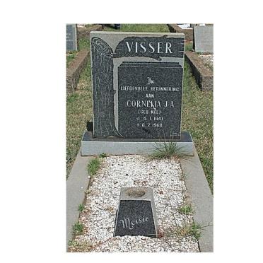 VISSER Cornelia J.A. nee NEL 1941-1968