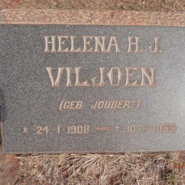 VILJOEN Helena H.J. nee JOUBERT 1908-1959