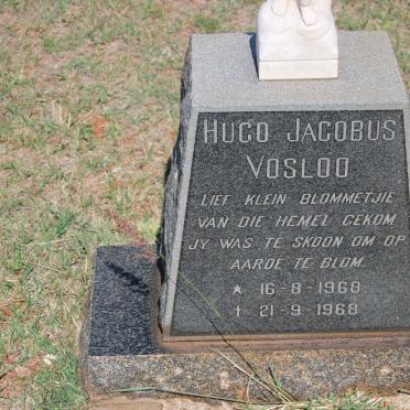 VOSLOO Hugo Jacobus 1968-1968