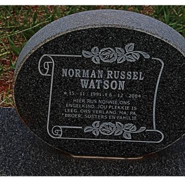 WATSON Norman Russel 1991-2004