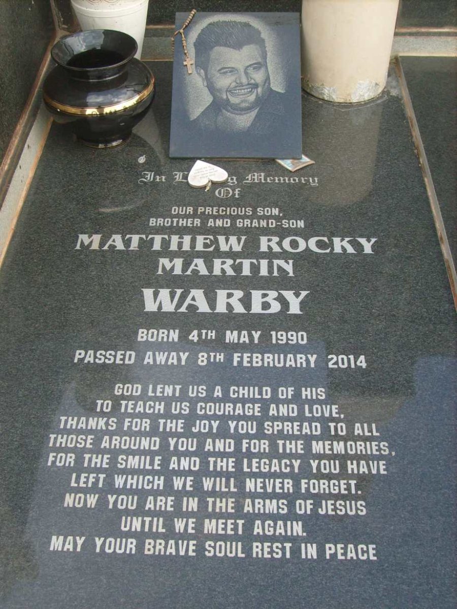 WARBY Matthew Rocky Martin 1990-2014