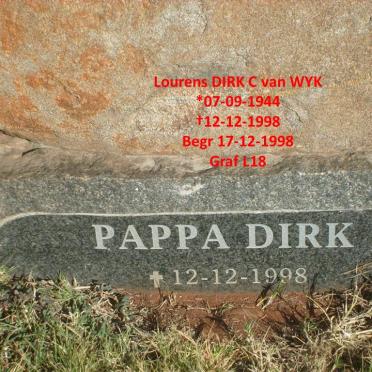 WYK Lourens Dirk C. 1944-1998