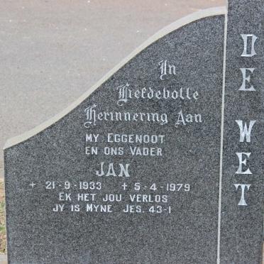 WET Jan, de 1933-1979
