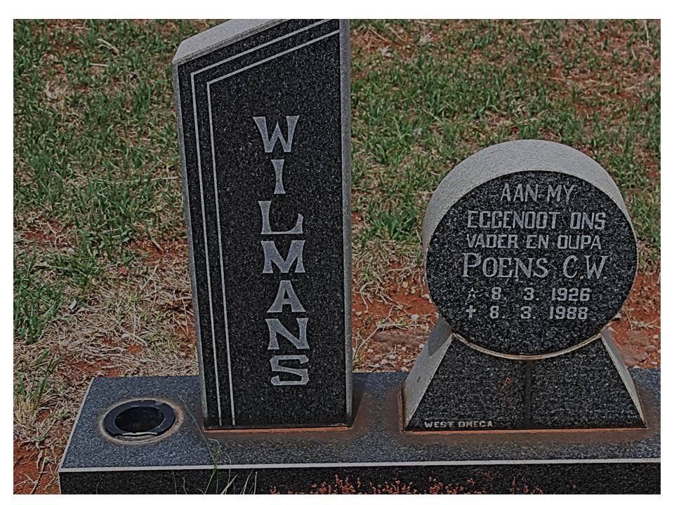 WILMANS C.W. 1926-1988