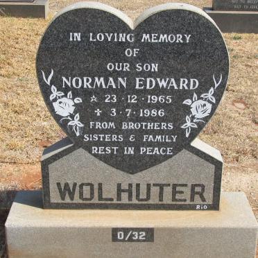 WOLHUTER Norman Edward 1965-1986
