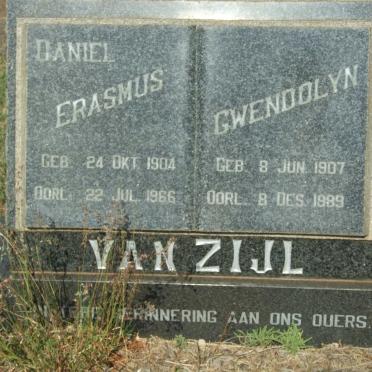 ZIJL Daniël Erasmus, van 1904-1966 &amp; Gwendolyn 1907-1989