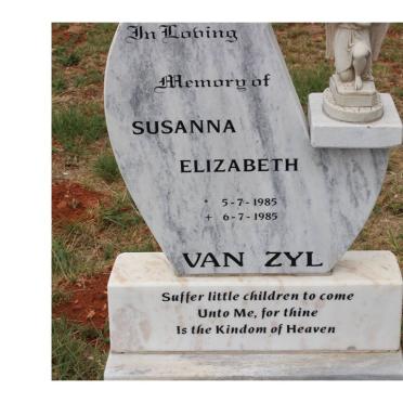 ZYL Susanna Elizabeth, van 1985-1985