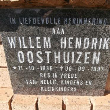 OOSTHUIZEN Willem Hendrik 1936-1997