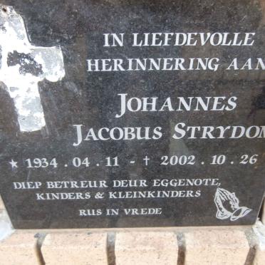 STRYDOM Johannes Jacobus 1934-2002