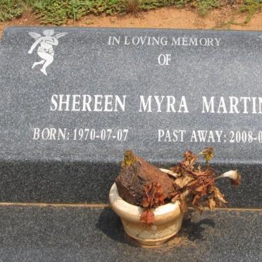 MARTIN Shereen Myra 1970-2008