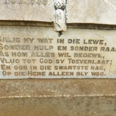 OPPERMAN Philippus Albertus 1861-1939