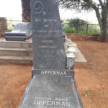 OPPERMAN Michiel Christiaan 1906-1973 & Martha Maria BOTHA 1912-1999