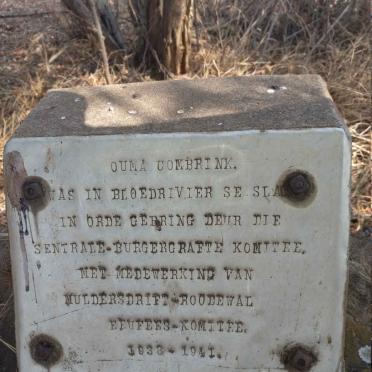 Gauteng, KRUGERSDORP district, Lanseria, Sunrella Erf 25, Single Voortrekker grave