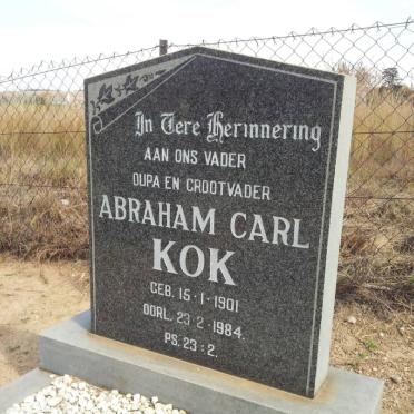 KOK Abraham Carl 1901-1984