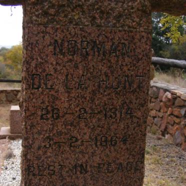 HUNT Norman, de la 1914-1964