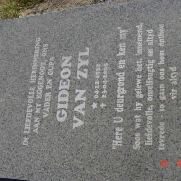 ZYL Gideon, van 1932-2005