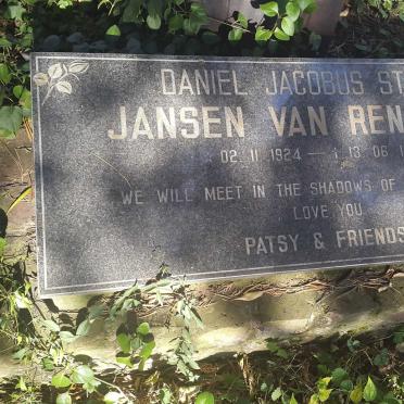 RENSBURG Daniel Jacobus Steyn, Jansen van 1924-1997