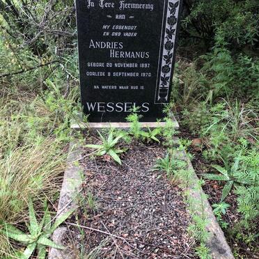 WESSELS Andries Hermanus 1897-1970