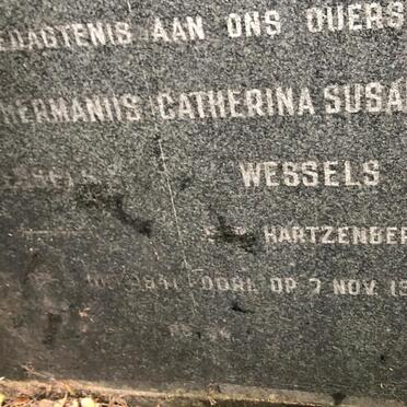 WESSELS Pieter Hermanus -1941 & Catherina Susanna HARTZENBERG -1932