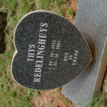 REDELINGHUYS Thys 1931-2001