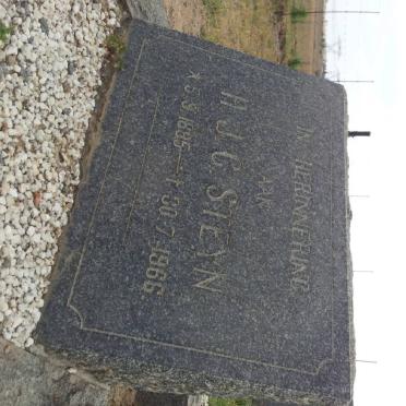 STEYN H.J.G. 1895-1966