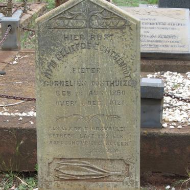 OOSTHUIZEN Pieter Cornelius 1850-1921