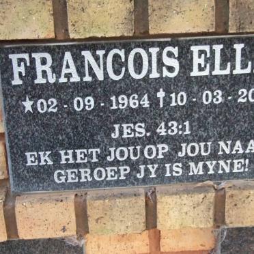 ELLIS Francois 1964-2012