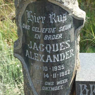 BRONKHORST Jacques Alexander 1935-1962 