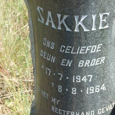 GROBLER Sakkie 1947-1964    