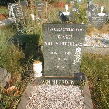 HEERDEN Willem Herculaas, van 1940-1984