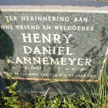 KANNEMEYER Henry Daniël 1903-1981