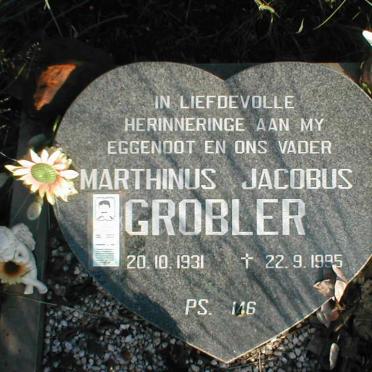 GROBLER Marthinus Jacobus 1931-1995