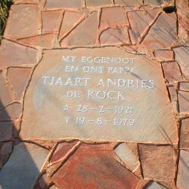 KOCK Tjaart Andries, de 1921-1979