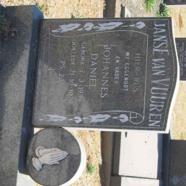 VUUREN Johannes Daniel, Janse van 1939-1979