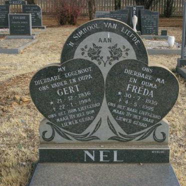 NEL Gert 1936-1984 &amp; Fréda 1939-1995