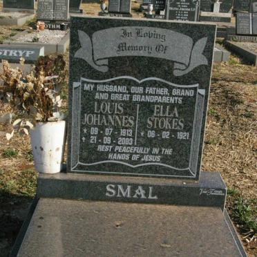 SMAL Louis Johannes 1913-2003 &amp; Ella Stokes 1921-