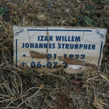 STRUNPHER Izak Willem Johannes 1922-20??