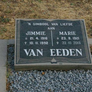 EEDEN Jimmie, van 1916-1992 &amp; Marie 1921-2013