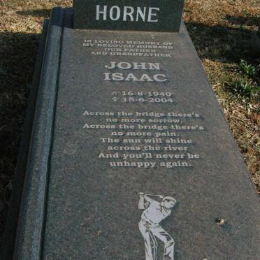 HORNE John Isaac 1940-2004